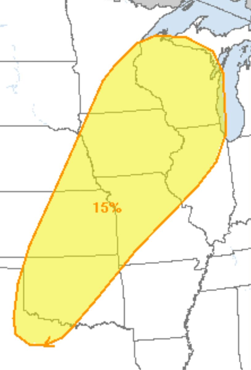NWChasing's tweet photo. Keeping an eye on Monday as that is the only day off to chase. But if it verifies we will be out there. https://t.co/Eah9wAjpbl
