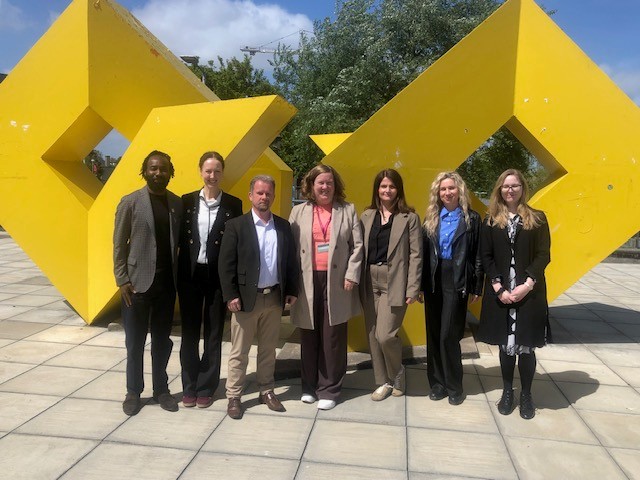 Fulbright_Eire's tweet photo. We were delighted to visit the University of Galway yesterday to deliver an information session as part of our Roadshow. Thank you to all our speakers and attendees. 🇮🇪🇺🇸#Fulbright https://t.co/tq45TVAwcq