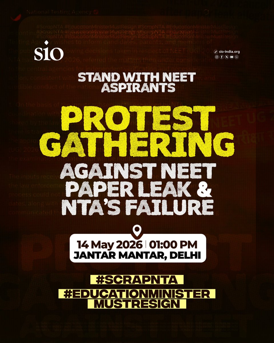 SIO of India tweet media