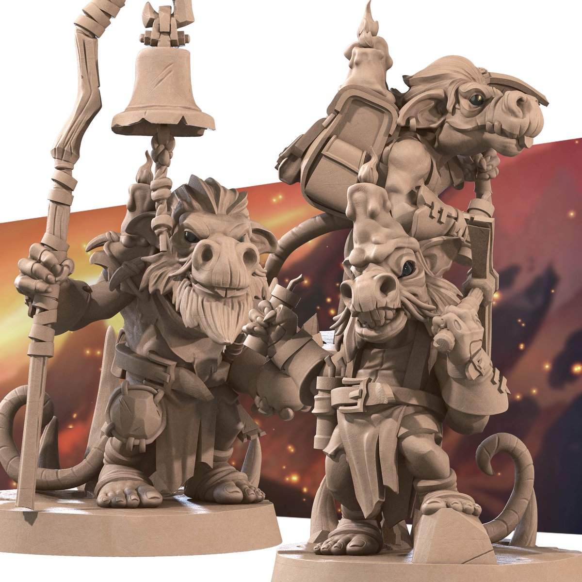 bitethebulllet's tweet photo. June 2026 (Bulletcraft: Encounters)

(Mine) Kobolds

Support us :
https://t.co/soggfDkuwP
https://t.co/WLqnMlN2sY

#3Dprinting #3dprintedminis #paintingminis #boardgames #tabletopgames #tabletoprpg #customminiatures #DnD #wow #worldofwarcraft #warcraft #kobolds https://t.co/RToOaTdGtL