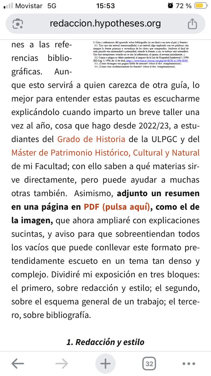 LeonorZozaya's tweet photo. 🧵📝
¿Te asaltan las dudas sobre cómo redactar un trabajo en clase? ¿No sabes dónde acudir para resolverlas?
Encontrarás muchas respuestas en mi #blogderedacción, en https://t.co/HayyTd9NbX. Aquí adjunto pantallazos de uno de mis artículos, a título orientativo.
(Sigue 👉) https://t.co/kTmg1eQZ8l