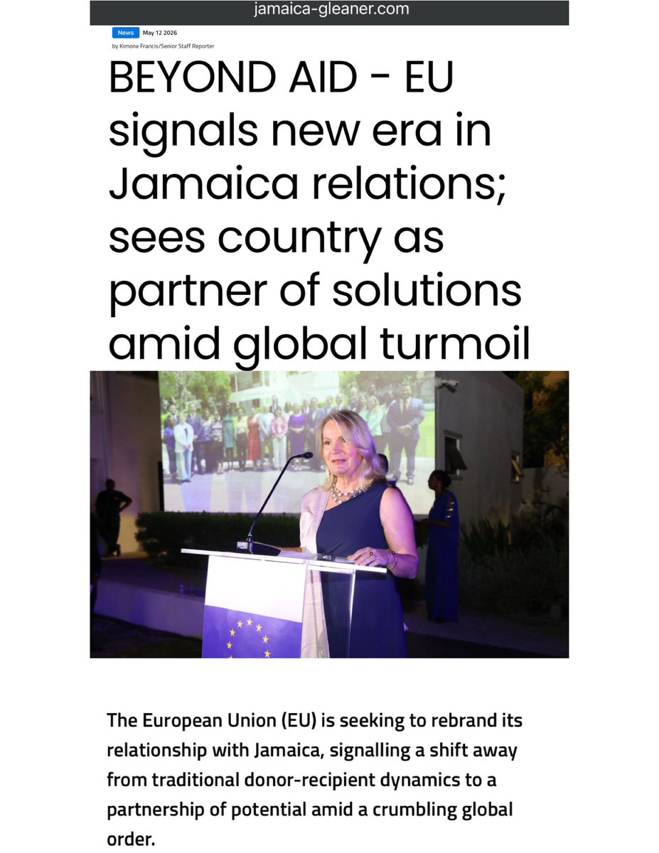 The European Union in Jamaica tweet media