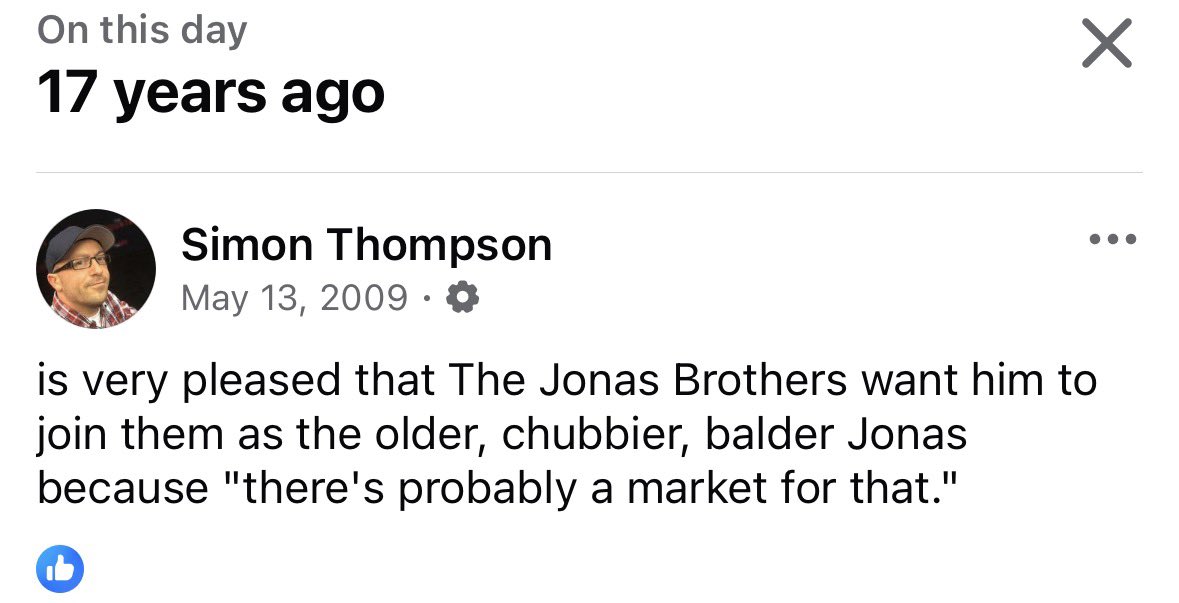 Simon Thompson tweet media