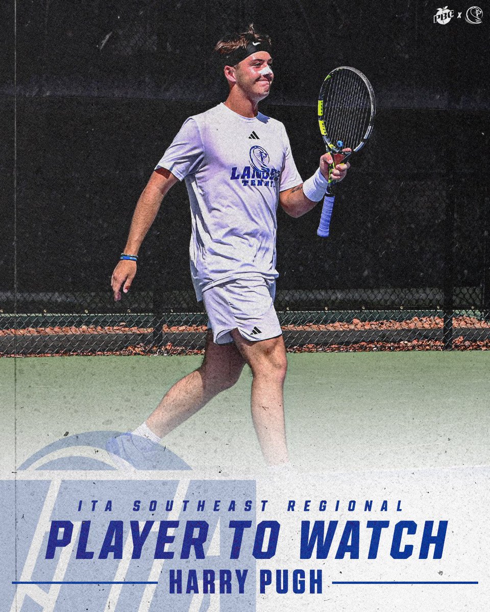 LanderTennis's tweet photo. All eyes on Harry Pugh 👀

Harry has been named @ITA_Tennis Southeast Region Player to Watch after an impressive sophomore campaign for the Bearcats! 

#cLawsUp | @LanderAthletics https://t.co/k0hxsGkj1z