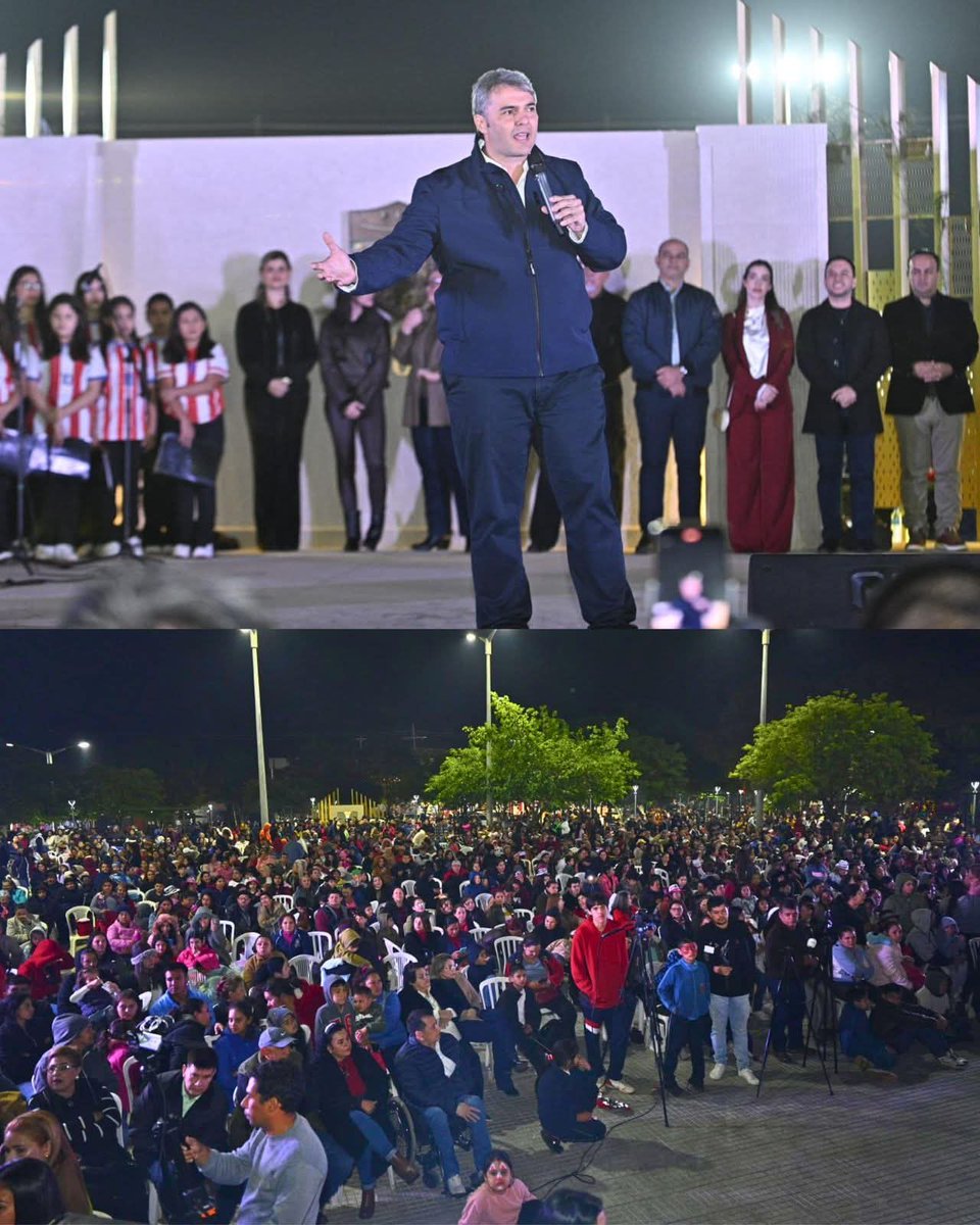 KaviRodriguez's tweet photo. 🇦🇹✨ ¡Gracias, pueblo ovetense!
Anoche vivimos una verdadera fiesta de alegría, música y encuentro en nuestra querida ciudad. Ver a tantas familias, jóvenes y amigos compartiendo juntos nos llena el corazón y nos impulsa a seguir trabajando por un Coronel Oviedo más vivo, unido y https://t.co/EWE6qmWS4r
