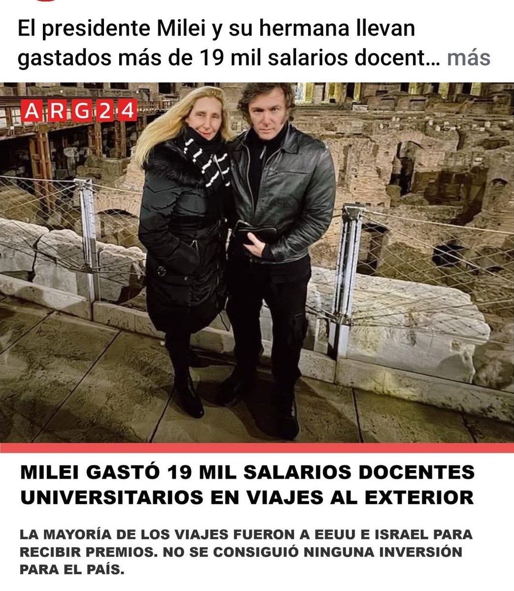 Wchoco_'s tweet photo. @LLibertadAvanza @danielscioli @JMilei Si, a ustedes les va bien, lastima que al 95% de los habitantes de este hermoso pais no, pero siempre lo malo termina, cada dia que pasa es una esperanza, falta menos para el fin de este gobierno de casta. https://t.co/CfR9GWu7E0
