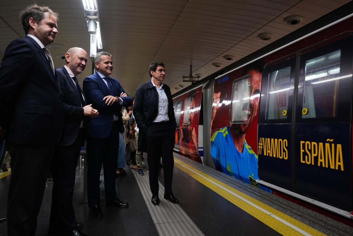 Metro de Madrid tweet media