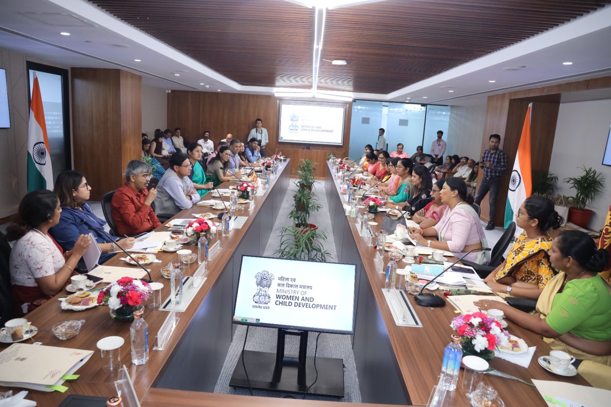 Ministry of WCD tweet media