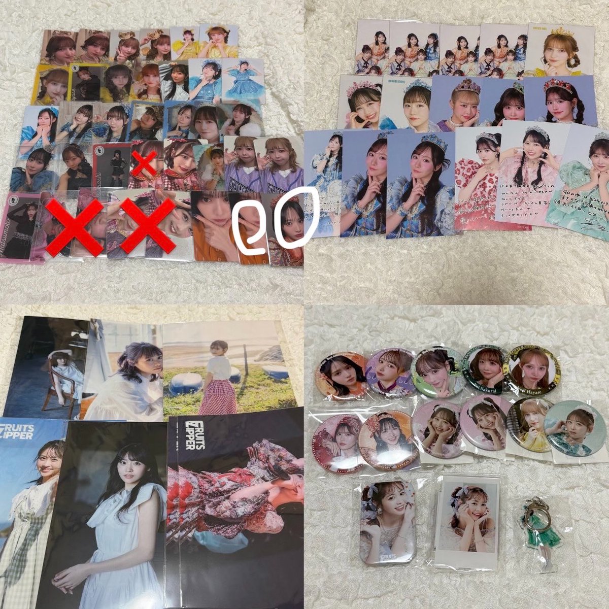 fruit_ora_'s tweet photo. @ga__nnrasuru 検索より失礼いたします。
丸をつけた3点の買取を希望しております。
アリツアは参戦予定がないため、他現場どこか被る場所がございましたら手渡し可能でございます。
ご検討のほど、よろしくお願いいたします。 https://t.co/6qm1Agc9AT