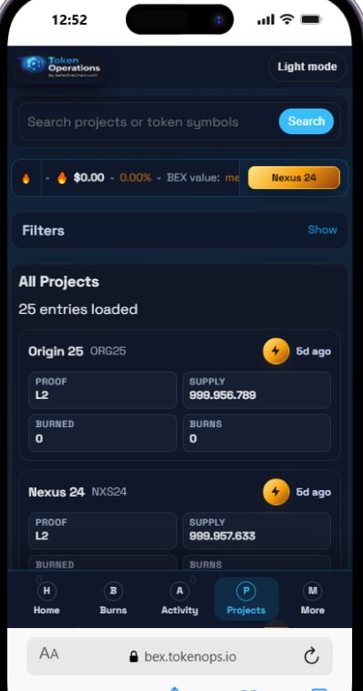Tokenanalyzer_'s tweet photo. New project displays are being added to https://t.co/4wYfiALDAe for a cleaner and more user-friendly UI.
Also new: Project boosts are now entering the trending bar 🚀 More boost display refinements are in progress.
#TokenOps #Solana #Crypto https://t.co/EGNUTpizuT
