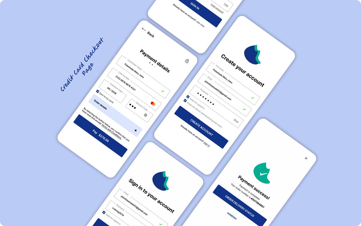 FolashadeMary12's tweet photo. Day 2 of my UI/UX Design Challenge

One thing I’m really enjoying about this journey is learning how small design choices can make a big difference in user experience. 

#UIUX #UIDesign #UXDesign #DailyUI #100DaysOfDesign #Figma https://t.co/rEd4CVWhri