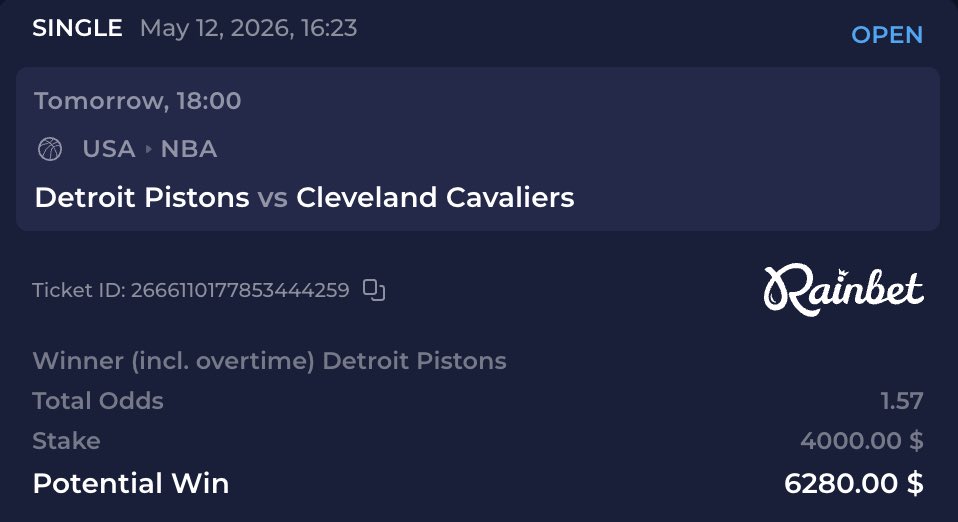 Pistons don’t fail me tonight 🙏 https://t.co/jY9UXTI1IV