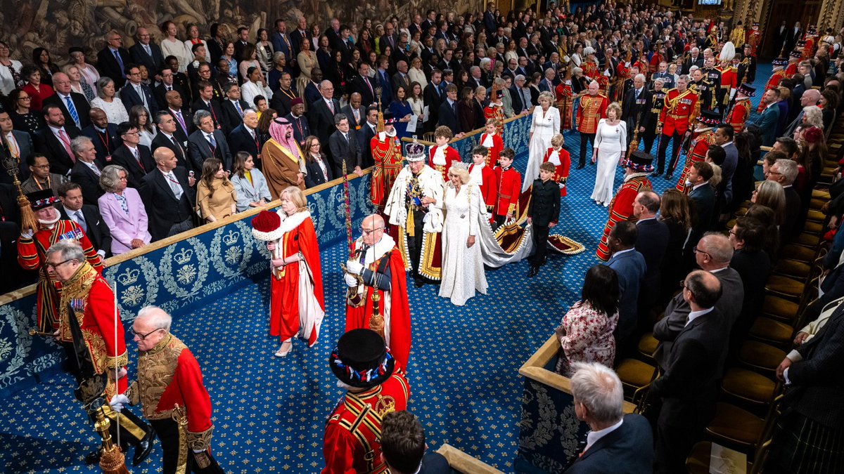 UKParliament's tweet photo. Today was the State Opening of Parliament, this marks the start of the new parliamentary year. https://t.co/VOwWW2iyBV