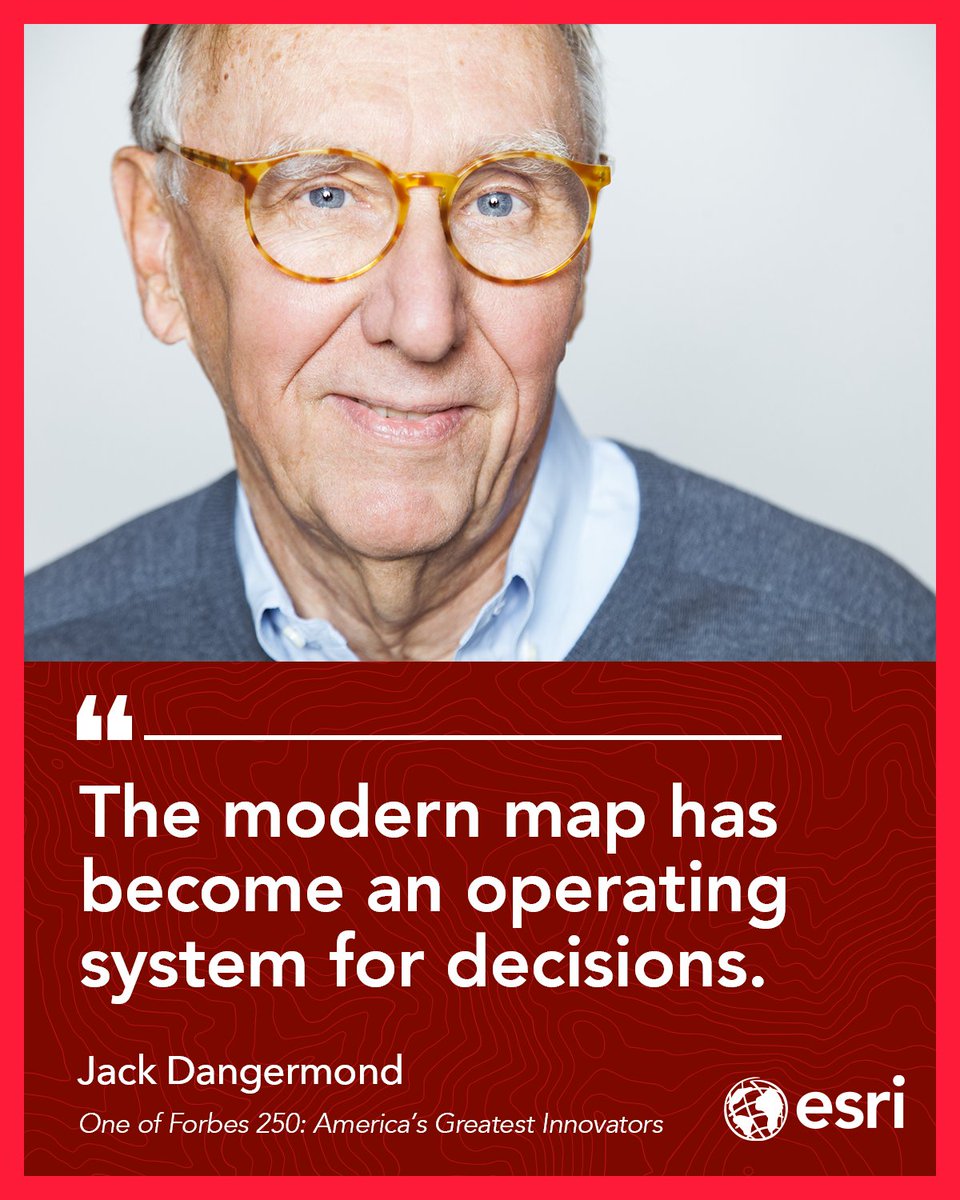 Esri tweet media