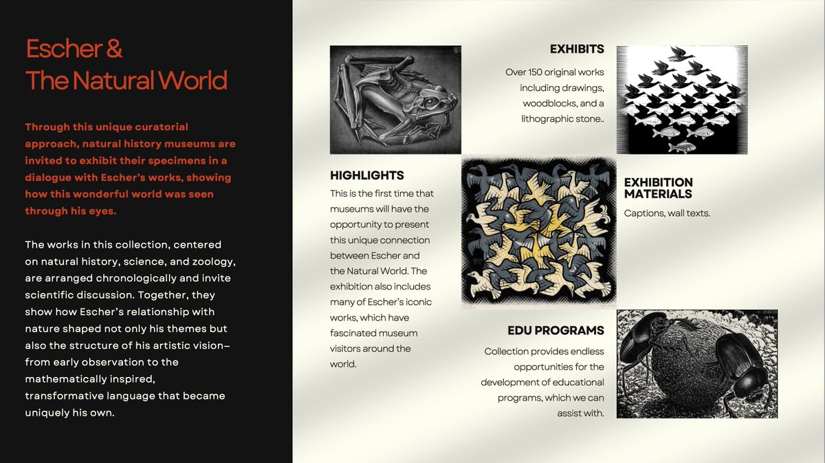 PanArtConnect's tweet photo. This week—PANART joined the global museum &amp; touring exhibitions community for Teo Live ’26. Our Pres. @ntkondoprias presented highlights from our traveling exh. portfolio incl. Escher &amp; The Natural World. Grateful to be part of the convos shaping the future of cultural touring! https://t.co/bxiHojAQK7