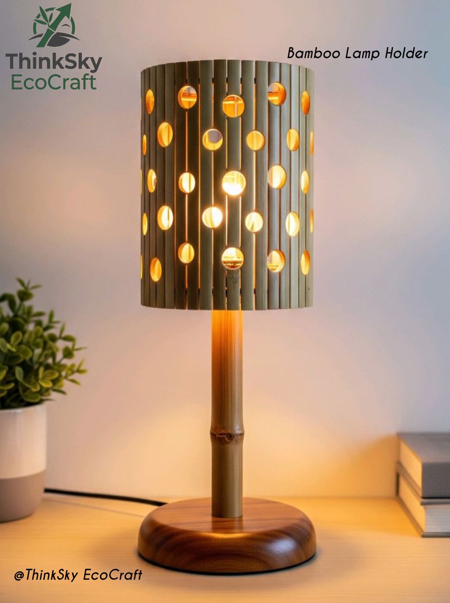 ThinkSkyEco's tweet photo. Natural lighting meets modern design

These bamboo lamp holders create a warm eco-friendly ambiance for any interior🌿

#EcoDesign #BambooLighting #ThinkSkyEcoCraft https://t.co/CLPV7vY7YI