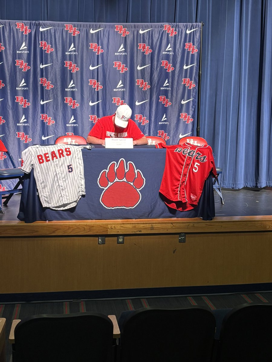 BHP_Baseball's tweet photo. Congratulations to Rhett Turner on signing today with Francis Marion! https://t.co/re2u9bw7Pu