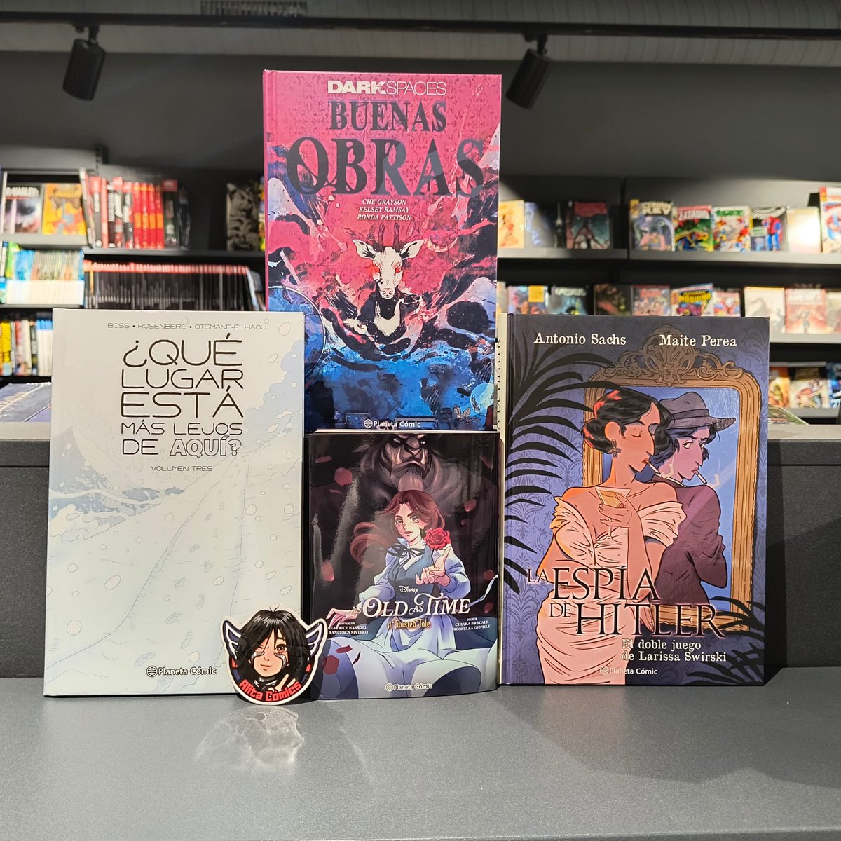 AlitaComics's tweet photo. Novedades de @PlanetadComic !! Ya disponibles!!🔥

Tenéis todas las novedades disponibles en la web!📚 https://t.co/nr6UL3aK3r https://t.co/JGU5q5qqtj