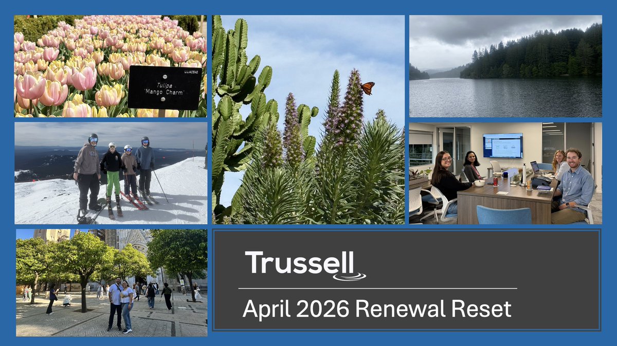 TrussellTech's tweet photo. This April, Trussell reset, recharged, and built healthy habits together. From movement breaks and mindful moments to connection, self-care, and restful recovery, our team embraced well-being in ways that looked different for everyone. Thank you to everyone who participated. https://t.co/VFZ0NfgZwX