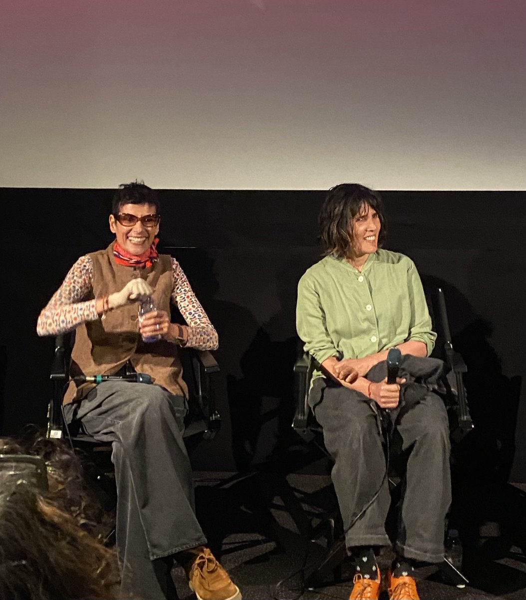 JoannaBriscoe's tweet photo. @tanita_tikaram with director Natacha Horn talking about their brilliant new documentary, How Tanita Tikaram became a LIAR. More screenings and appearances now https://t.co/tOdKjCXRcX https://t.co/mYyWmf4dS2
