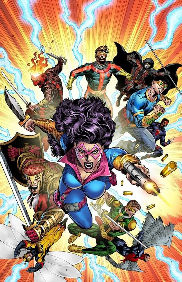 Grok! Comics. The world still needs heroes! tweet media