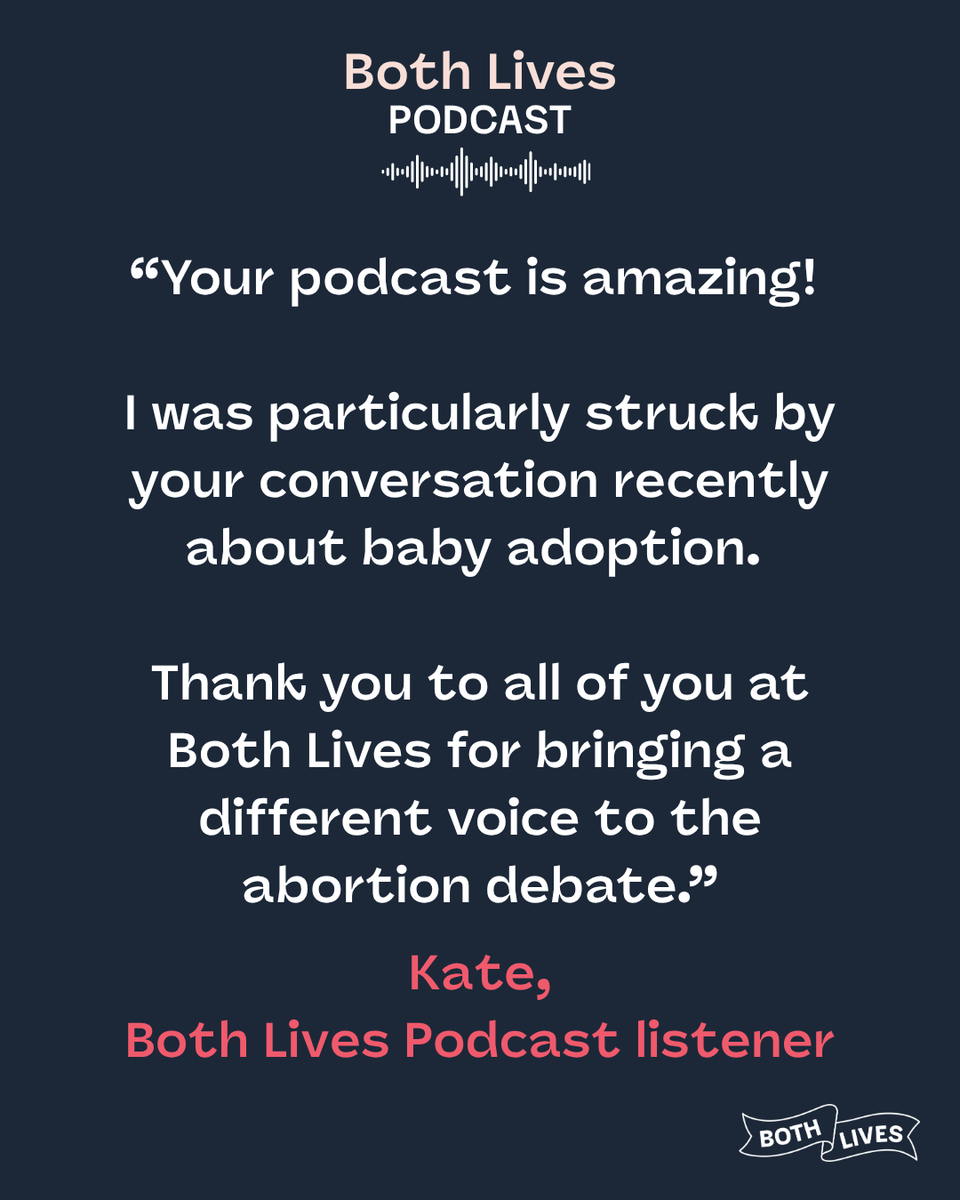BothLives's tweet photo. Thank you to everyone who has been listening to/watching the Both Lives Podcast! We’re really encouraged by the messages, questions and comments from listeners who’ve been inspired, challenged, and equipped to have better conversations about both lives in pregnancy.

The next episode goes live tomorrow morning:
S2E6 — South Africa’s baby abandonment crisis: A conversation with Aoife Kelly de Klerk

You can catch up on available episodes here: https://t.co/AItWEvgWts