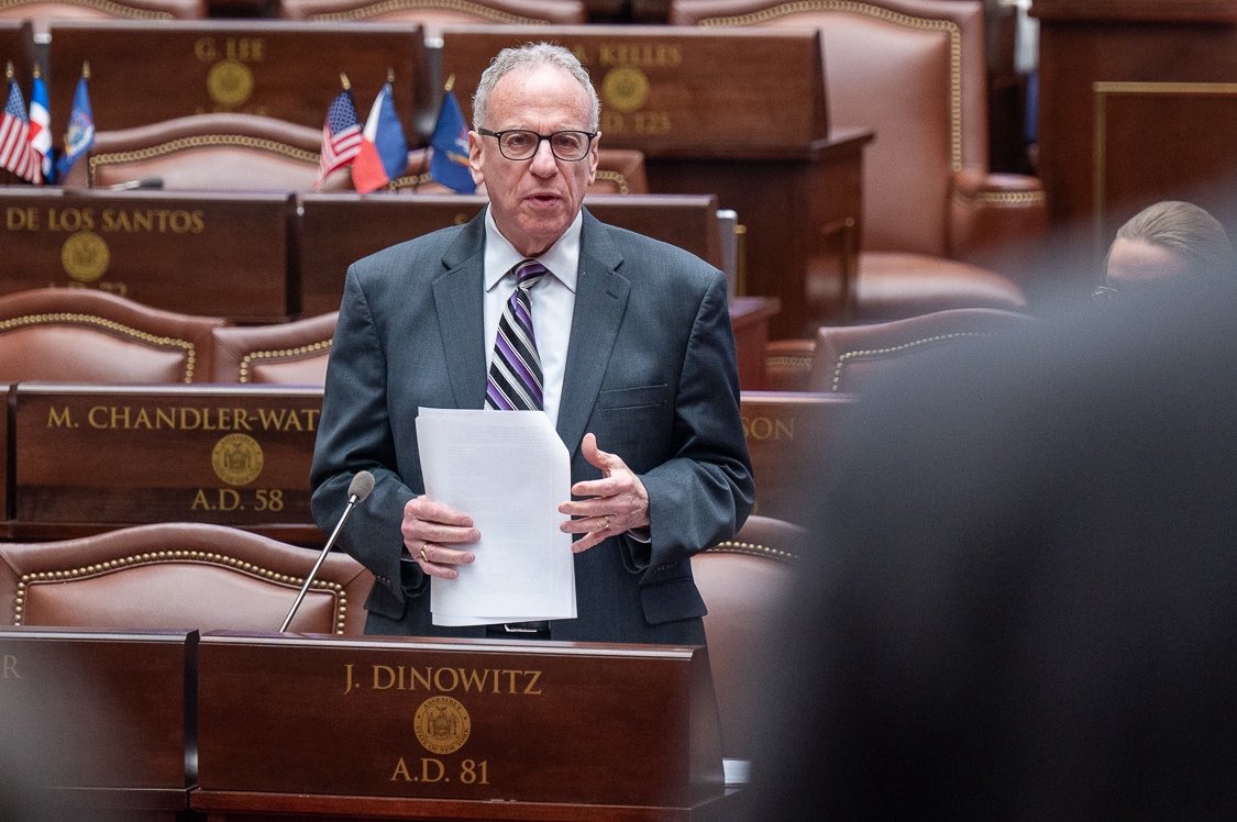 Assemblyman Jeffrey Dinowitz tweet media