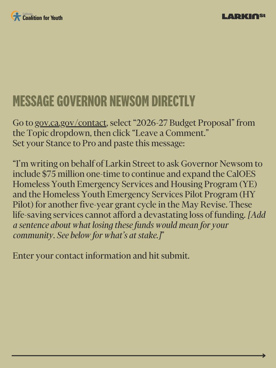 Larkin Street Youth Services tweet media