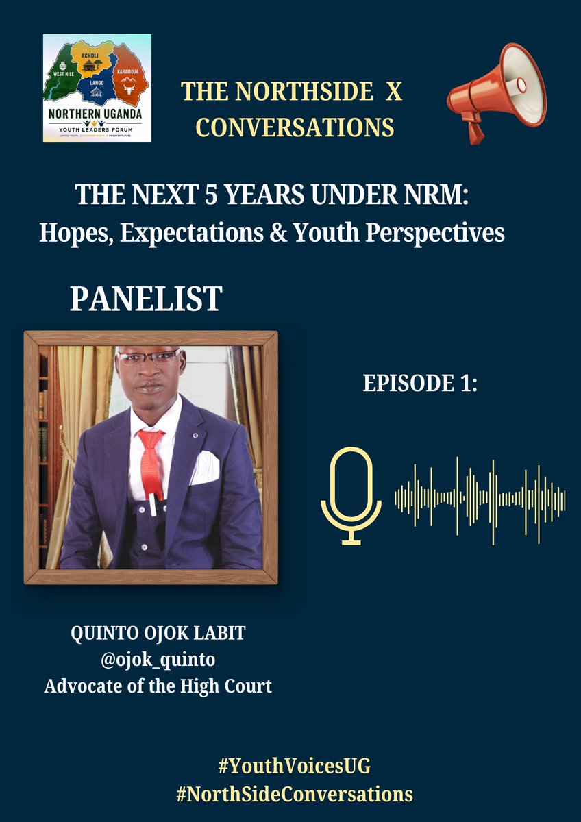 NorthernUgylp's tweet photo. #NorthSideConversation is starting in a few minutes

Meet our incredible panelists

@OkotOlaa @LokiiWilly @gloria_akullo @ojok_quinto 

Link: https://t.co/oVNkcygG38… https://t.co/W6MDhmScLQ
