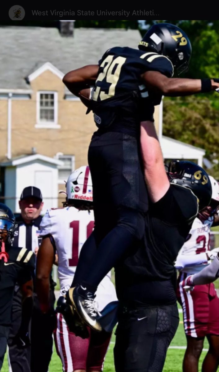 Antaevianc's tweet photo. Blessed!! West Virginia state offered via @CoachJackson7 https://t.co/krGqcFi1iO