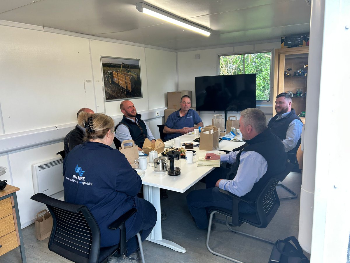 SWHire's tweet photo. Great catching with the @haynesagri Service Teams &amp; Sales Director this afternoon.

A big thank you to Lacock Shop &amp; Deli for providing a fantastic lunch for the team — it went down a treat!

#CustomerService #Dealership #Farming https://t.co/dq7kthLKVx