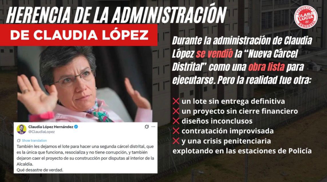 Clara Lucía Sandoval tweet media