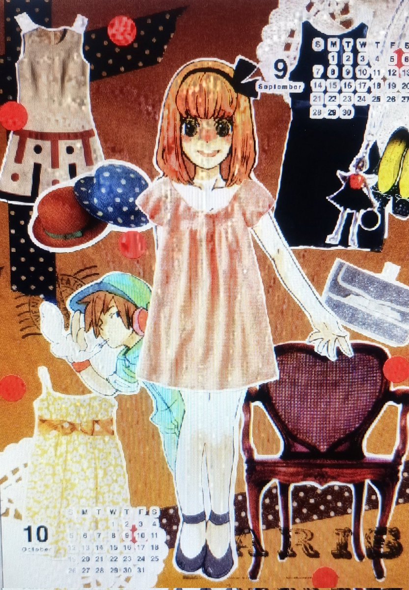 mojallo's tweet photo. パソコンのフォルダを ゴソゴソしてたら古い絵が出てきたーなつかし…。
パソコンの画面を写真で撮影したためモアレとかが入っているのは すいません、まあいいか！ https://t.co/1dsg87l4mq