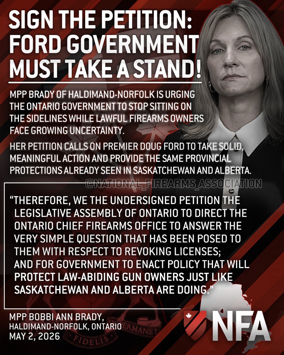 Canada's National Firearms Association tweet media
