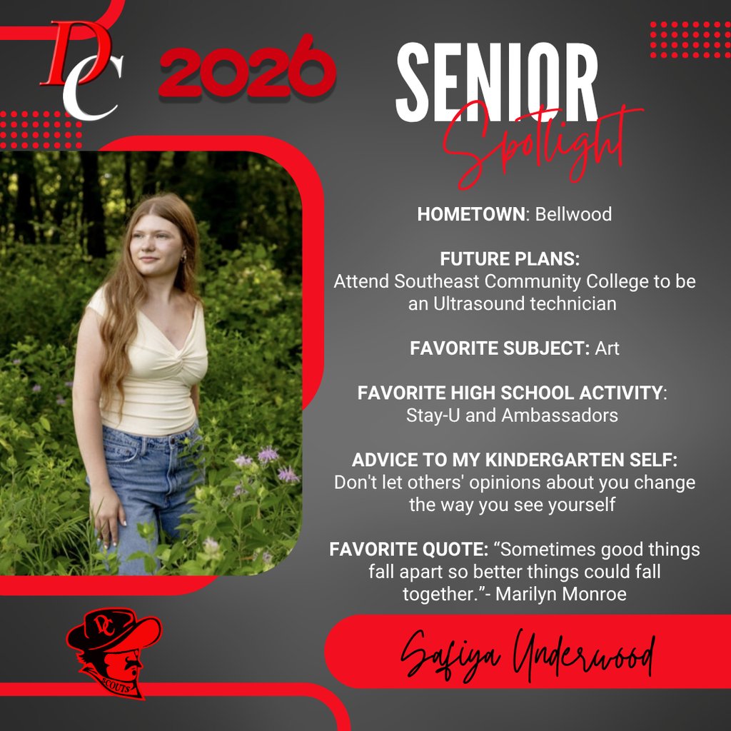 DC_Scouts's tweet photo. Today, the Senior Spotlights are Safiya and Isabella. https://t.co/sAwiAUTXYN