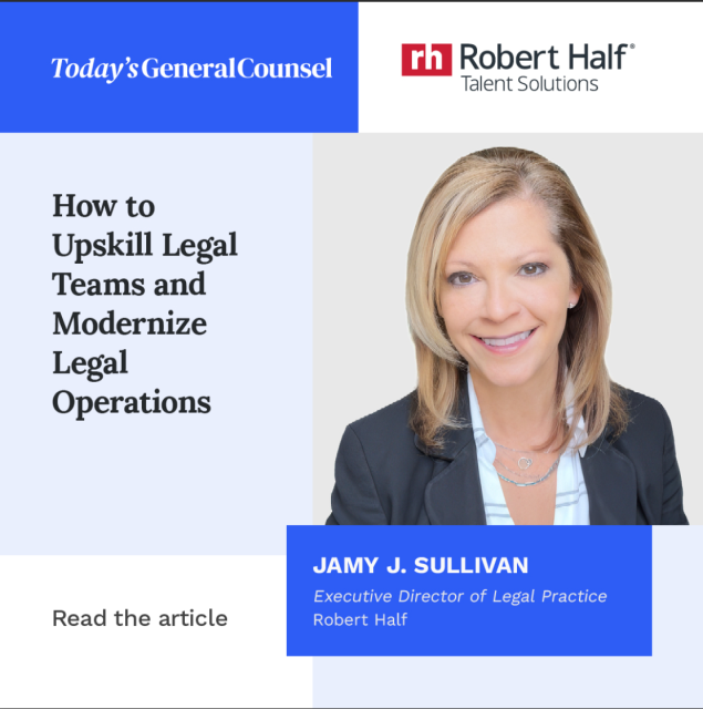 JamyJSullivan's tweet photo. Legal teams face widening gaps in legal ops and tech fluency. In this @todaysgc article, I share how hands‑on tech exposure, flexible staffing and cross‑functional collaboration can help teams modernize and stay future‑ready. https://t.co/N9vqi6epOp https://t.co/4FQviHmzSz