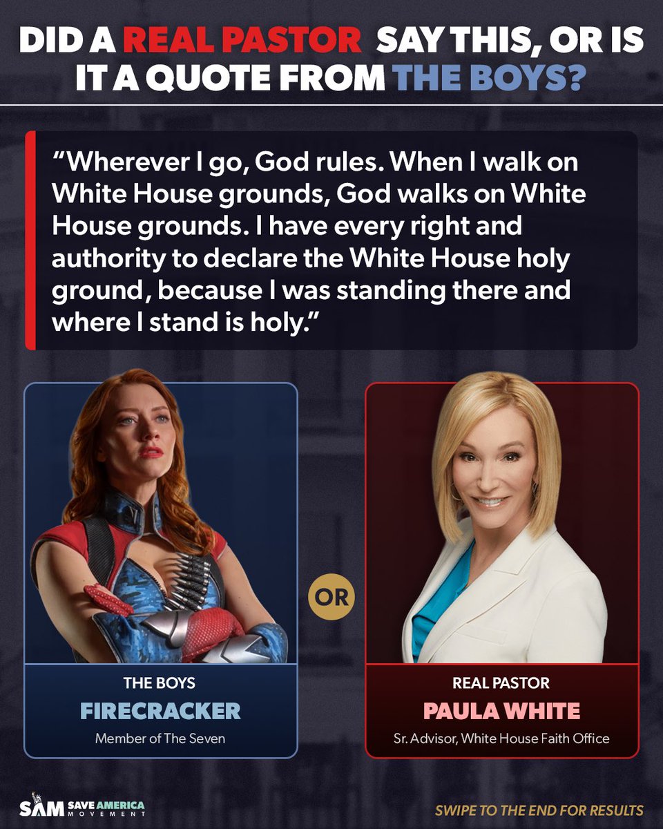 Save America Movement tweet media