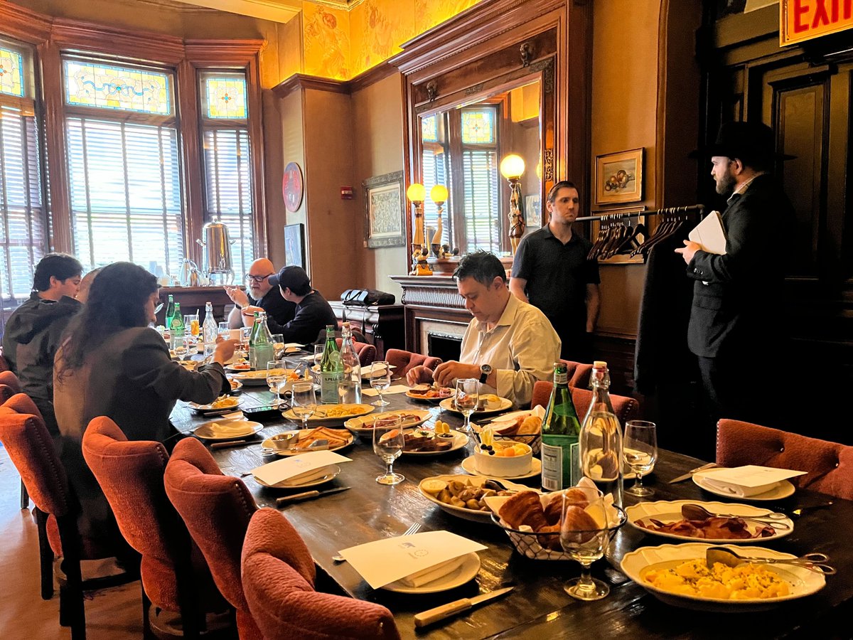 osoHQ's tweet photo. Thanks to everyone who stopped by Oso &amp; @monad_inc's  Security Leaders Breakfast as part of #AIWeekNY this morning! https://t.co/8rW2AjU3zR
