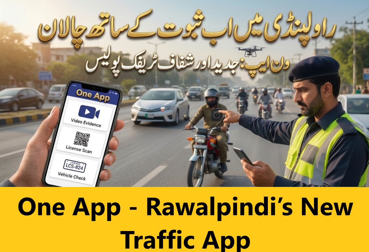 MunafaMarketing's tweet photo. All You Need to Know About Rawalpindi’s New Traffic App
Link in Comments:
#Rawalpindi #TrafficPolice #DigitalPakistan #SmartCity #OneApp #PunjabPolice #TechInGov #RoadSafety #Transparency #EChallan #CityTrafficPoliceRawalpindi #TrafficPoliceRawalpindi #TrafficPolice #CTP #Punjab https://t.co/KAkjWxzRtG