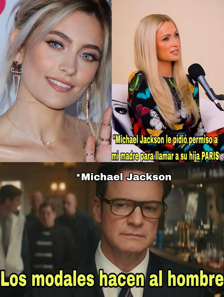 elduuuui's tweet photo. Michael Jackson quería llamar “Paris” a su hija… pero había un pequeño problema: la hija de su gran amiga Kathy Hilton ya llevaba ese nombre. Sí, hablamos de Paris Hilton. 😅

Según contó la propia Paris Hilton en una entrevista, Michael fue personalmente hasta la casa de Kathy Hilton para pedirle permiso de usar el nombre para su hija. ❤️

🗣️ “Michael Jackson fue a mi casa a pedirle a mi mamá que por favor le dejara ponerle Paris a su hija”, recordó Paris Hilton.

Afortunadamente, Kathy aceptó… y así nació el nombre de Paris Jackson.