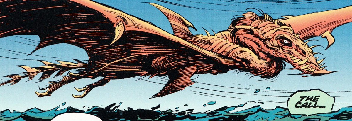 GodzillaWiki's tweet photo. Shockirus, the Black Hole Planet 3 Aliens, and Godzilla himself were the only Toho characters featured in Dark Horse's licensed Godzilla comics. Stand-ins for other Toho kaiju such as Soran (Rodan), Kamerus (Anguirus), Inagos (Mothra), and Cybersaur (Mechagodzilla) also appeared. https://t.co/SIxle81oyr