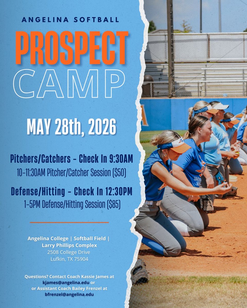 Angelina College Softball tweet media