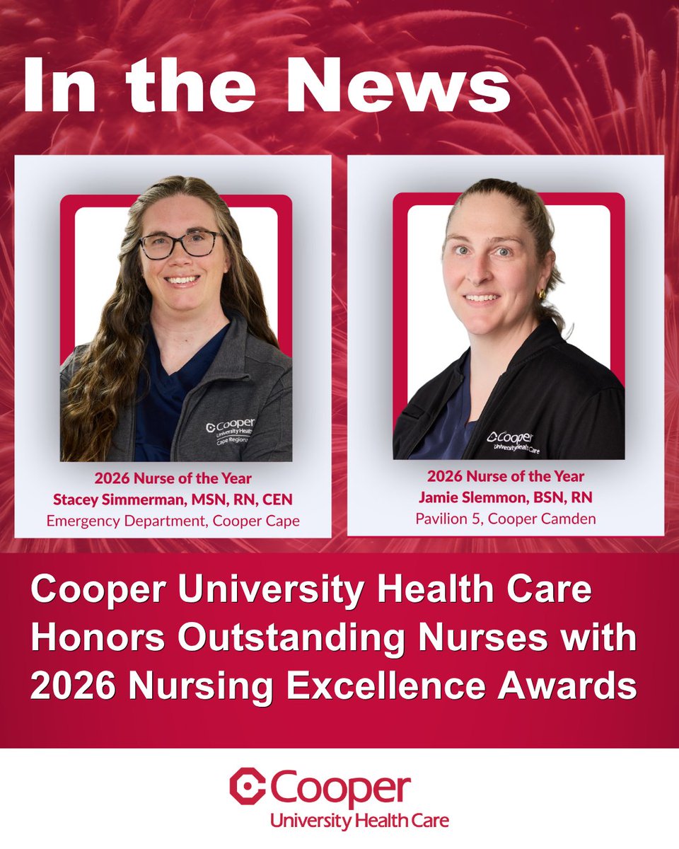 Cooper University Health Care tweet media