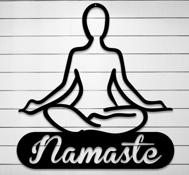 uneedum's tweet photo. Love this!   😍 Namaste Wall Sign - Metal Zen Home Décor 😍 
starting at $47.89. 
Shop now 👉👉 https://t.co/FhjiRSKRty https://t.co/edyvxUPQxw