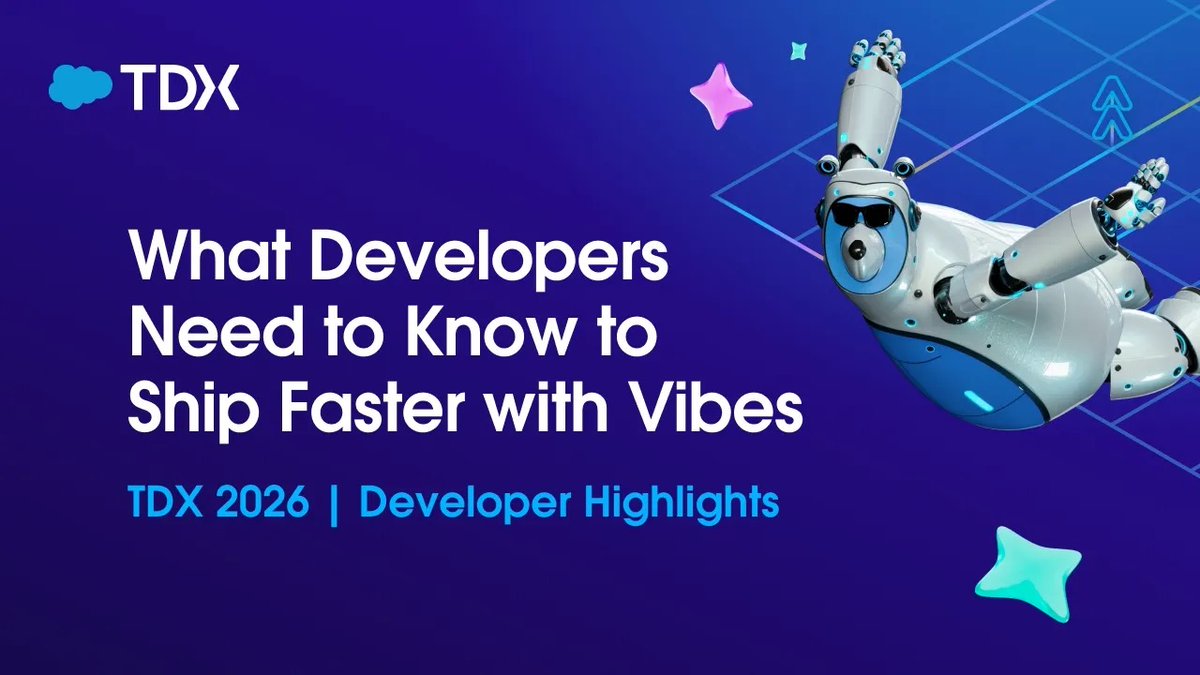 Salesforce Developers tweet media