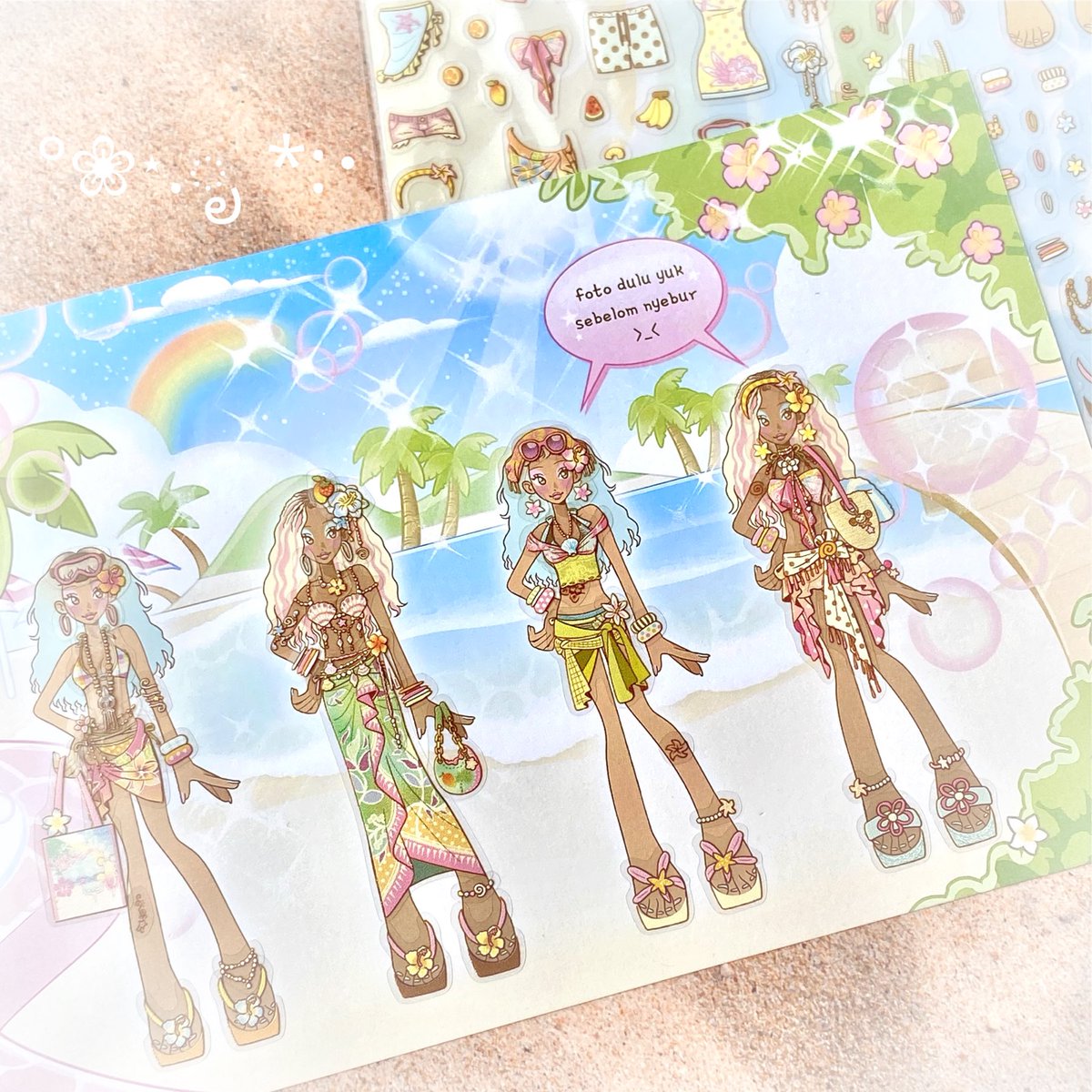 zahrageprek's tweet photo. dressup stickers vol 3 preview 🐬🎐🍧🎶🥭 #cf22 https://t.co/yD5eJVbQqd