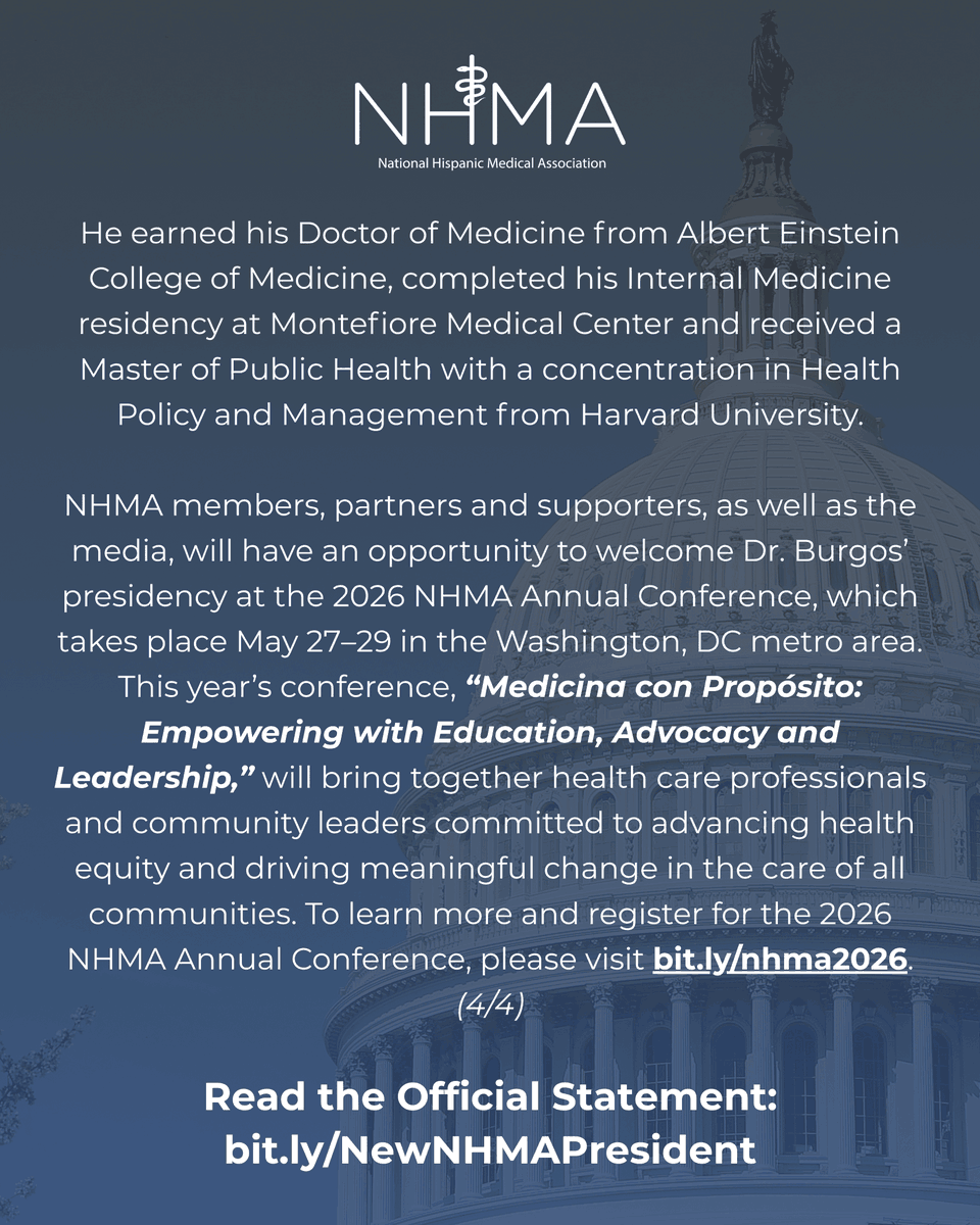 National Hispanic Medical Association tweet media