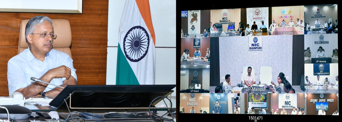S.P. Goyal, Chief Secretary, GoUP tweet media