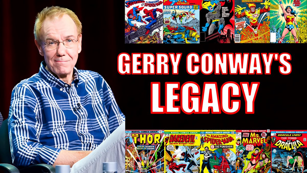 JPSarri's tweet photo. @gerryconway’s legacy is undeniable. Besides being a pillar of the bronze age of comics, he was also a man of true conviction. In this video, I explore the impact of his long career and the lessons we can take from it. He was and will always be an icon. 

https://t.co/gcJumHjBlq https://t.co/28Yri41lVj