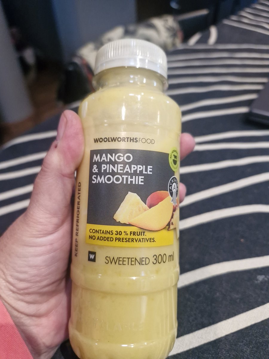 KymmyW's tweet photo. @WOOLWORTHS_SA this is thensecond smoothie this week that has been spoiled (gassy and sour) when I've opened it this week. Poor quality for a lot of money https://t.co/dJW21BQP4x